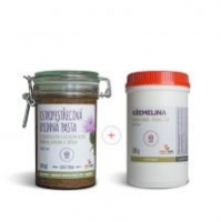 Výhodný set Ostropestřecová bylinná pasta 500ml + křemelina