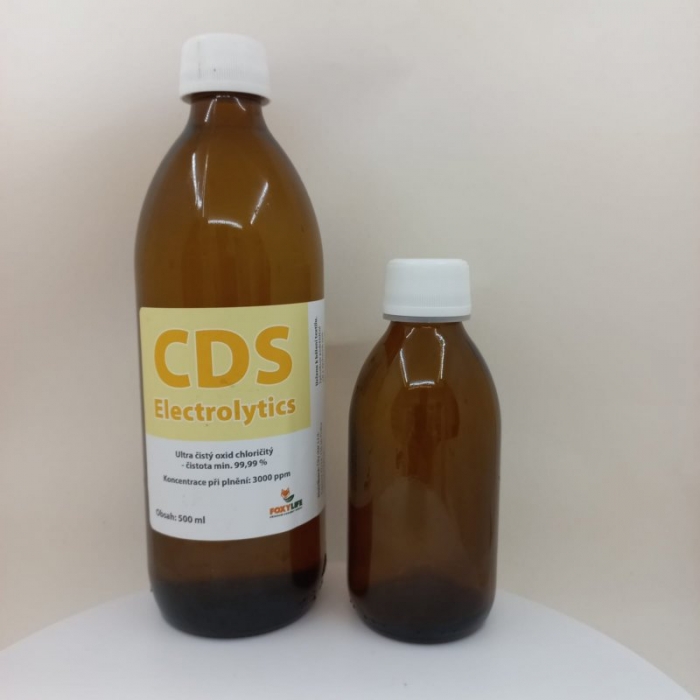 CDS electrolytis (oxid chloričitý) 500ml 