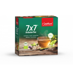 P. Jentschura 7x7 KräuterTee - bylinný čaj BIO porcovaný 100 sáčků