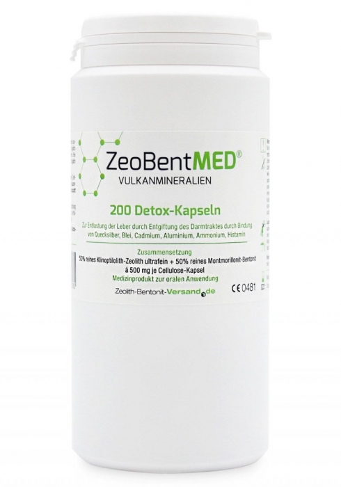 ZeoBent MED® 200 kapslí